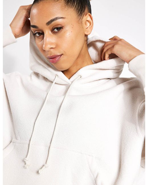 Nike Sportswear Phoenix Plush Oversized Fleece Hoodie in White | Lyst UK