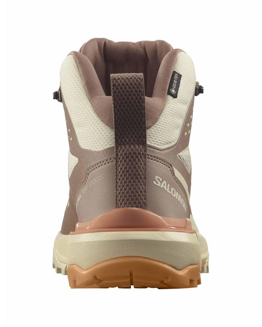 Salomon Brown Women's X Ultra 360 Edge Mid Gore-tex Trail Shoes