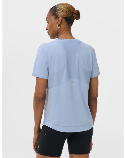 Sweaty Betty Blue Women's Breathe Easy Mesh T-shirt