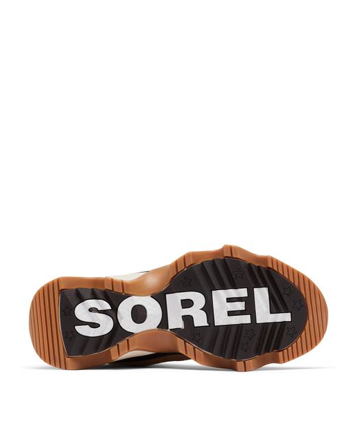 Sorel Brown Women's Kinetic Impact Conquest Waterproof Sneaker Boot