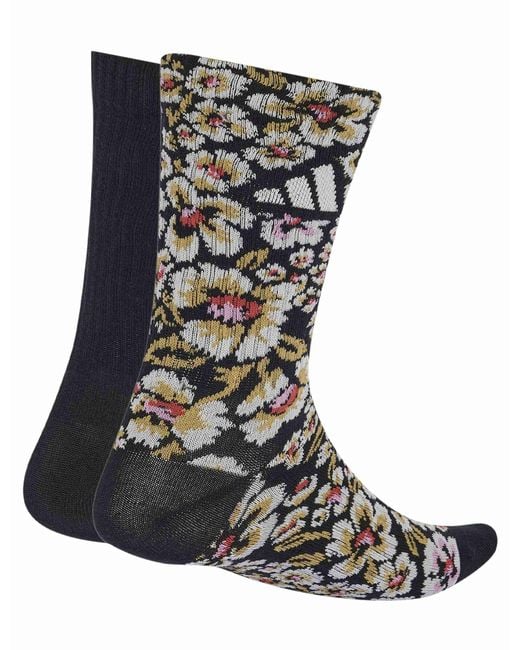 Adidas Black Women's Farm Socks 2 Pair Pack