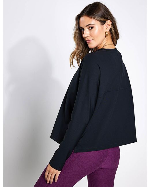 GIRLFRIEND COLLECTIVE Blue Women's Reset Long Sleeve Tee