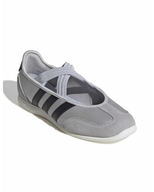 Adidas White Women's Barreda Mary Jane Shoes