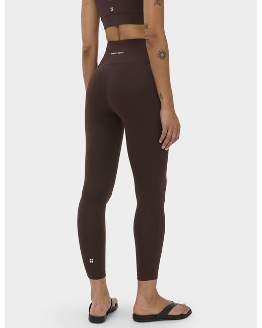 Sweaty Betty Brown Women's All Day 7/8 leggings