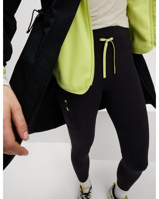 GOODMOVE Black Women's Go Discover Stormwear Walking leggings