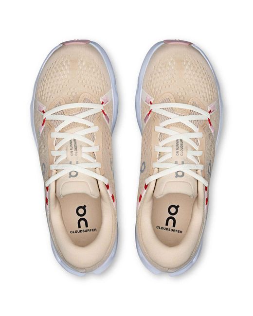 On Shoes White Women's Cloudsurfer 2 Running Shoes