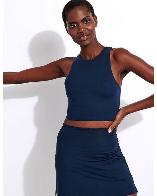 GIRLFRIEND COLLECTIVE Blue Dylan Bra