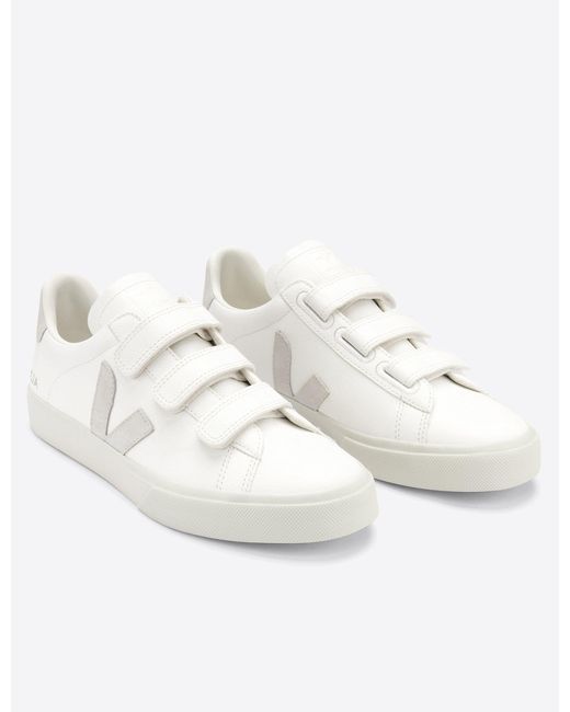 Veja White Women's Recife Leather Trainers