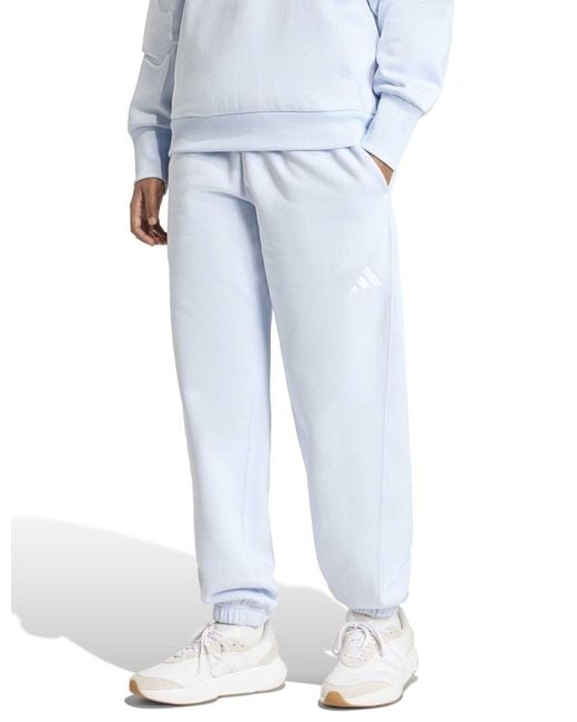 Adidas Blue Women's All Szn Fleece Loose joggers