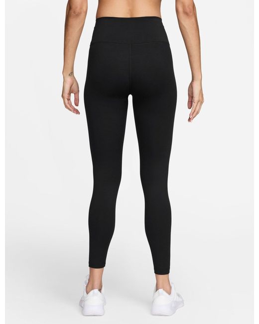Nike Black Women's One High Waisted 7/8 leggings