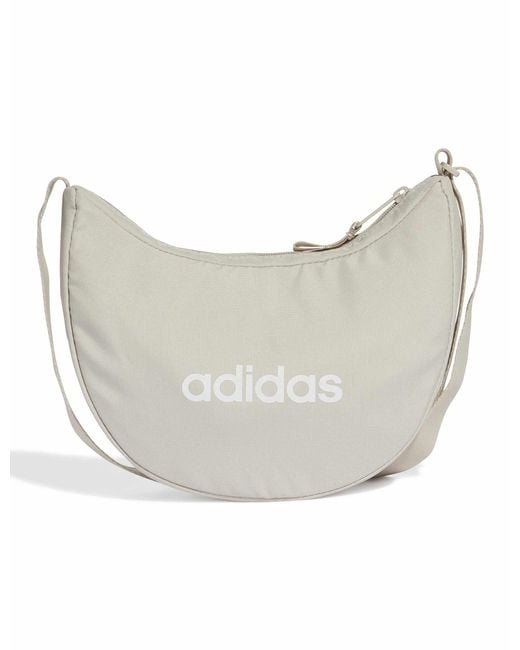 Adidas Gray Women's Linear Essentials Festival Bag