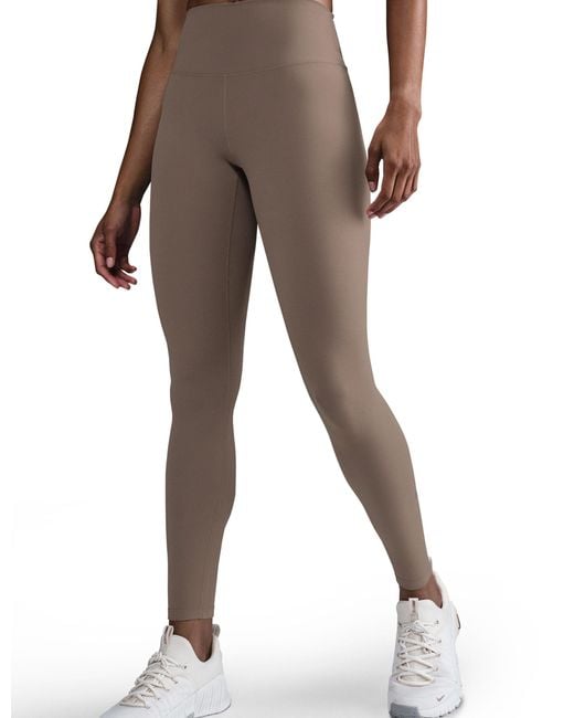 Nike Brown Women's One High Waisted leggings