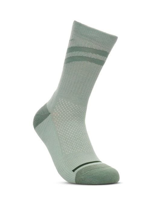 Hoka One One Green Women's Trail Crew Sock