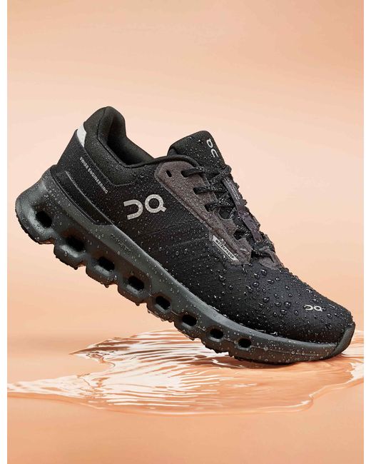 On Shoes Black Cloudrunner 2 Waterproof