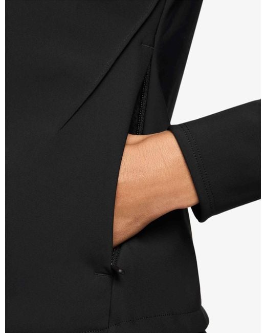 Nike Black Women's Swift Therma-fit Fitted Running Jacket