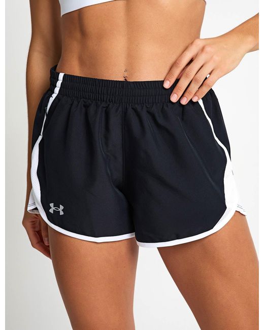 Under Armour Black Women's Fly-by 3" Shorts