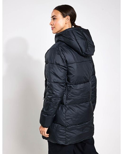 Columbia Blue Women's Puffect Ii Hooded Mid Puffer Jacket
