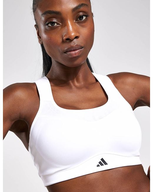 adidas Tlrd Impact Training High-support Bra in White