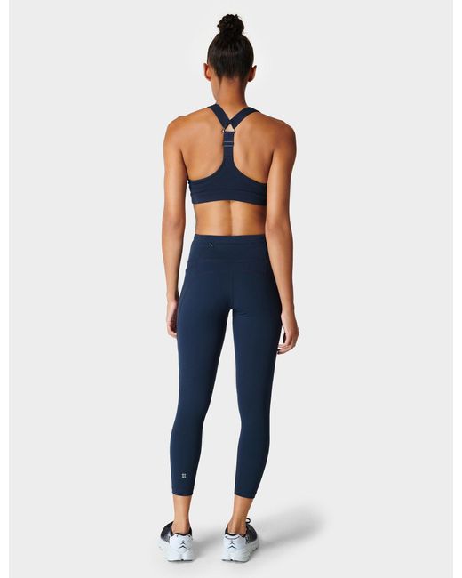 Sweaty Betty Blue Power 7/8 Gym leggings