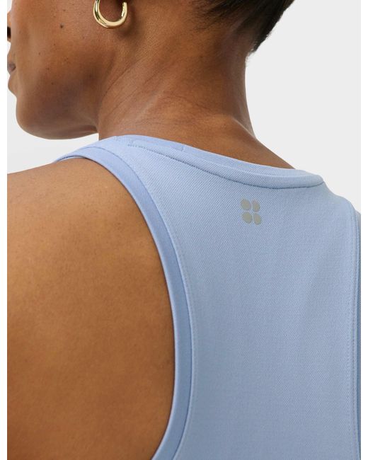 Sweaty Betty Blue Women's Athlete Seamless Workout Vest