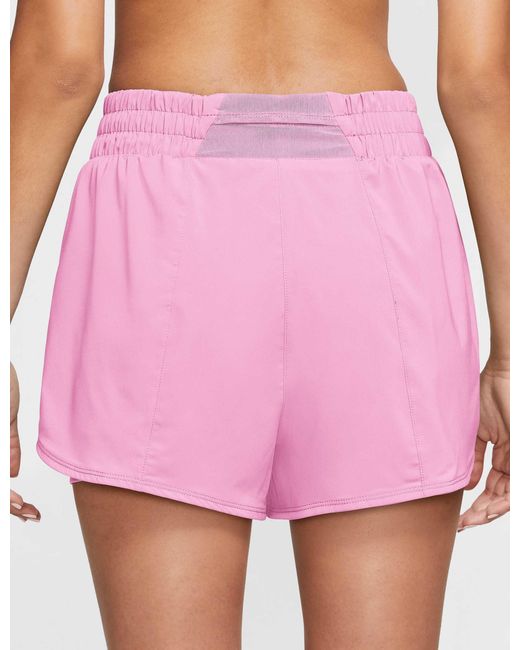 Nike Pink Women's One Dri-fit 2-in-1 Shorts