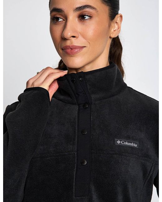 Columbia Blue Women's Benton Springs Half Snap Pullover