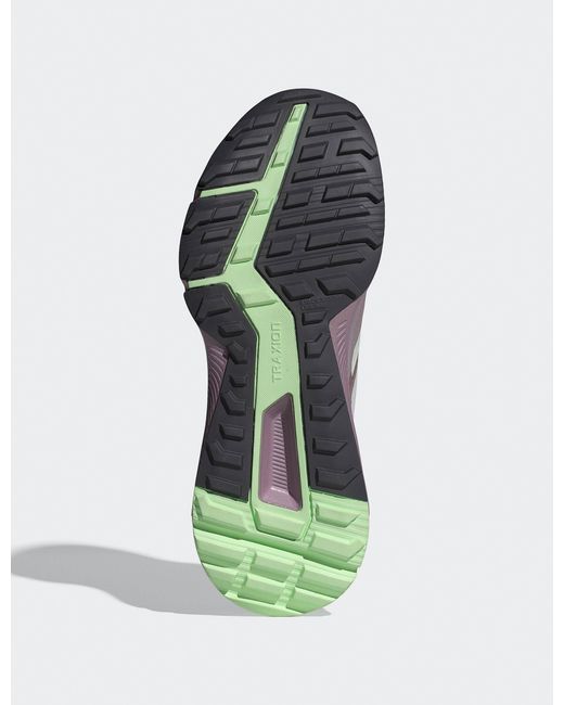 Adidas Purple Terrex Soulstride Trail Running Shoes