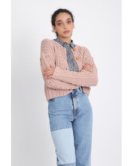 Sessun Lace Canna Cardigan - Lyst