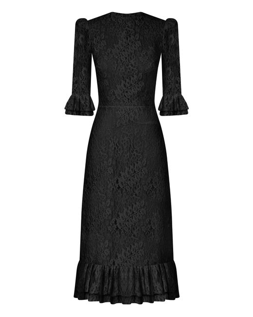 The Vampire's Wife Lace The Falconetti Dress in Black | Lyst