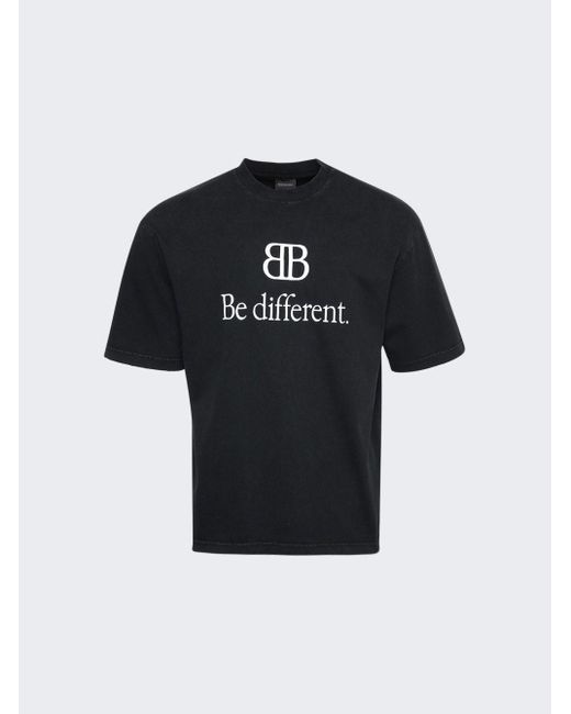 新作】BALENCIAGA Be different Tシャツ www.sanagustin.ac.id