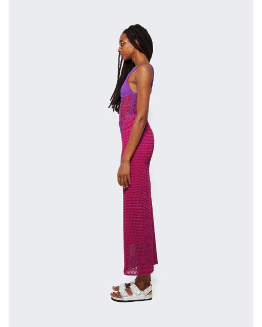 Dion lee cheap pink dress