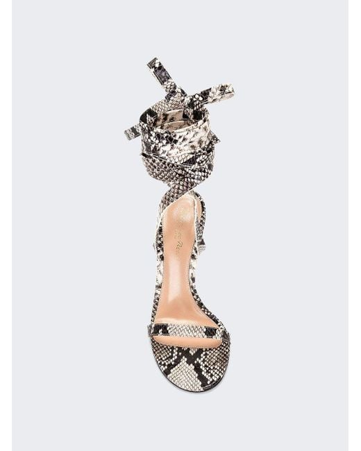 Gianvito rossi hotsell python sandals