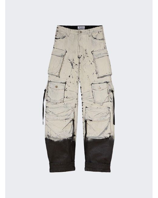 The Attico Fern Pants in White | Lyst