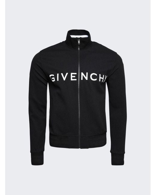 Givenchy Slim Fit Tracksuit Jacket in Black for Men Lyst