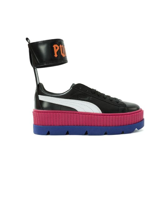 PUMA Fenty X By Rihanna Ankle Strap Sneakers in Blue | Lyst