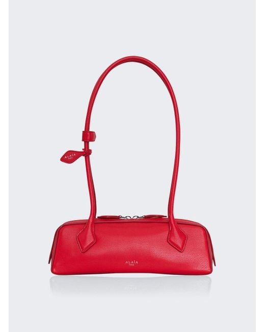 Alaïa Red Small Le Teckel Bag
