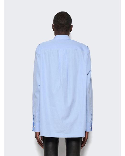 WARDROBE.NYC Blue Oversize Shirt