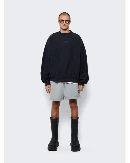 Balenciaga Bb Paris Icon Sweat Shorts in Gray for Men | Lyst