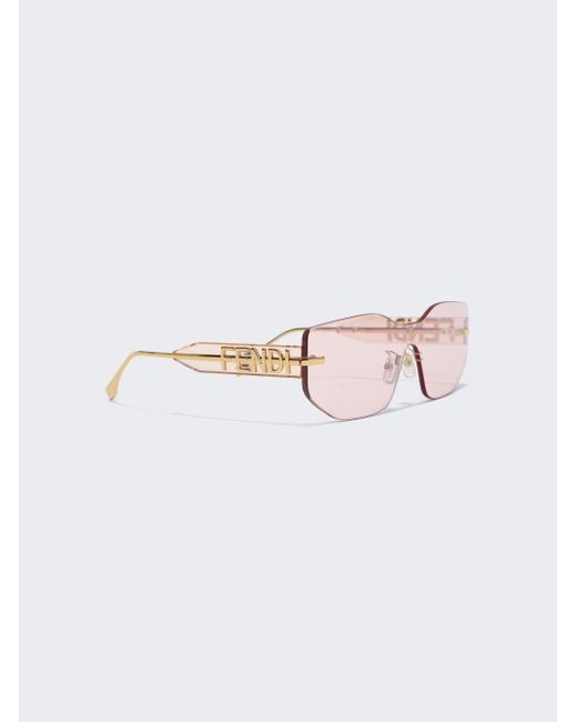 Fendi Sunglasses in Pink | Lyst