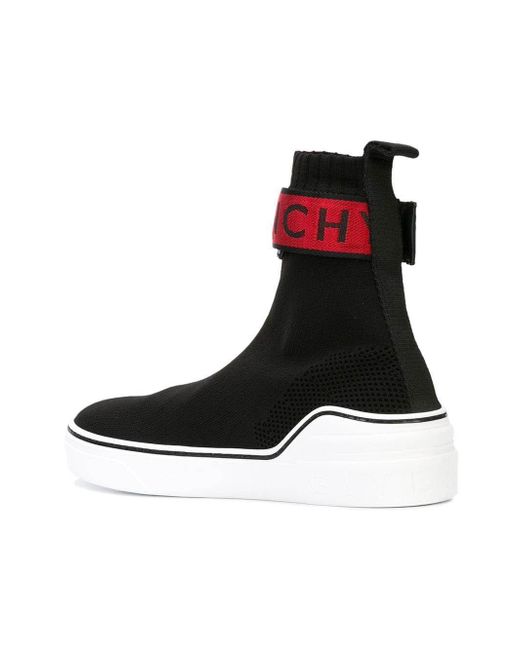 Lyst - Givenchy George V Sock Sneakers in Black for Men