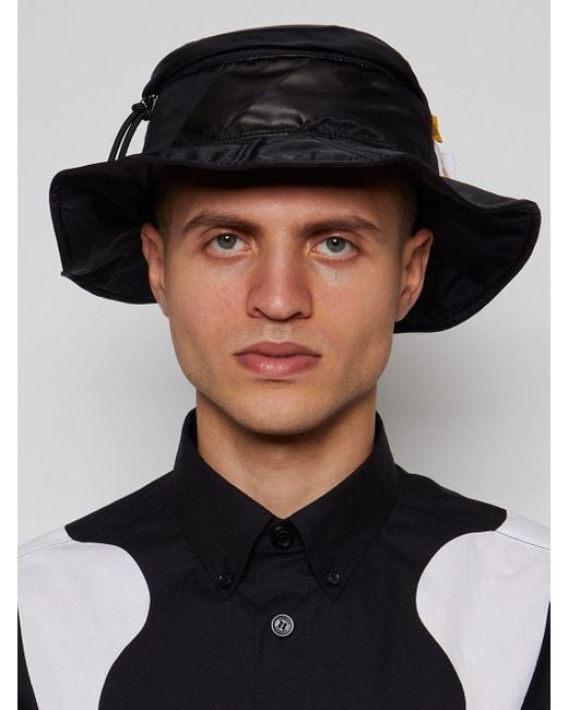 Lanvin X Gallery Dept. Bucket Hat In Nylon And Calfskin Leather in ...