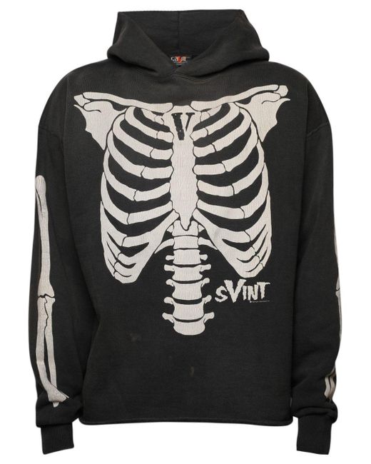 Saint Michael X Vlone Bone Black Sweatshirt for Men | Lyst