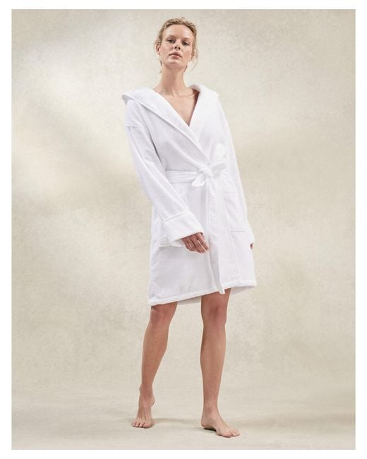 hydrocotton hooded robe