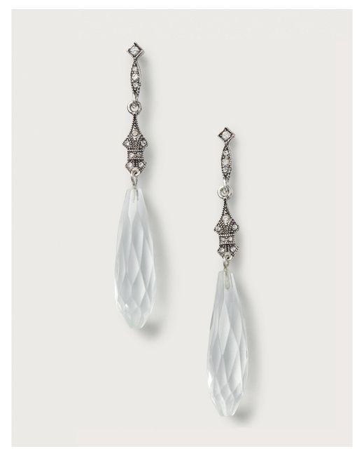 White company deals earrings