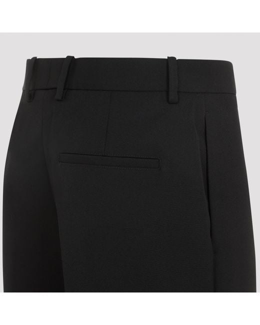 Bottega Veneta Black Wool Pant
