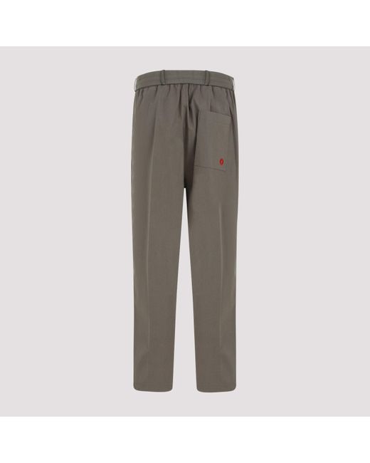 Craig Green Gray Circle Worker Trousers for men
