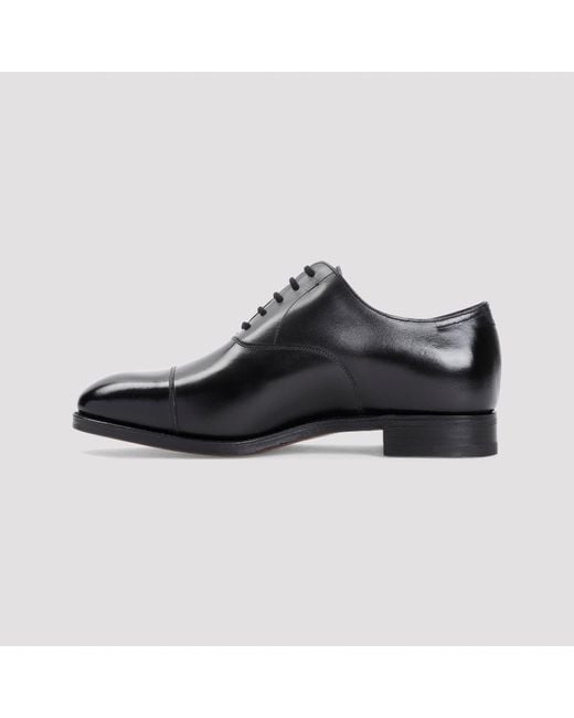 John Lobb Black City Ii Oxfords for men