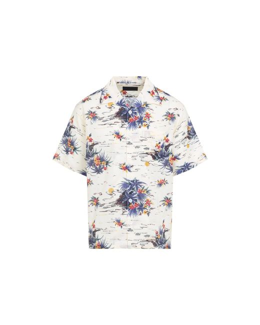 Prada White Cotton Shirt for men