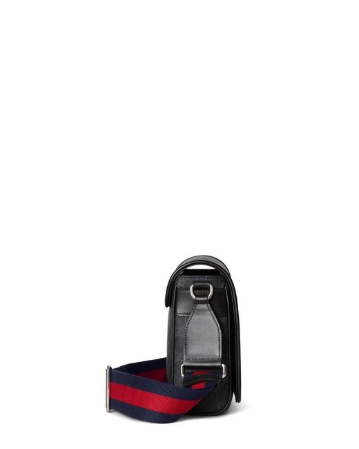 Gucci Black Shoulder Bag "Gg" Medium for men