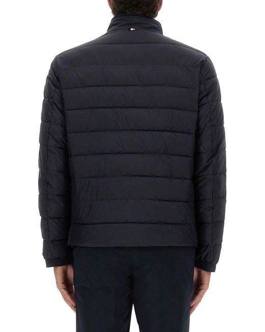 Boss Blue Regular Fit Water Repellent Jacket for men